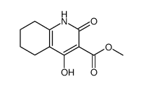 Methyl 4-hydroxy-2-oxo-1,2,5,6,7,8-hexahydroquinoline-3-carboxylate结构式