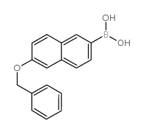 Boronic acid,B-[6-(phenylmethoxy)-2-naphthalenyl]- Structure