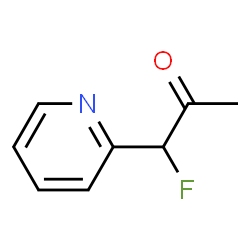 2-Propanone,1-fluoro-1-(2-pyridinyl)- Structure