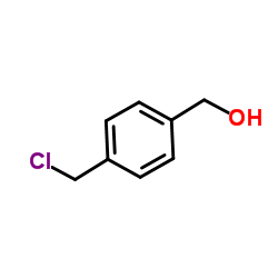 (4-Chloromethyl-phenyl)-methanol Structure