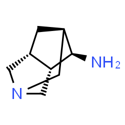 1H-2,5-Methanocyclopenta[c]pyrrol-4-amine,hexahydro-, structure