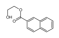 2-hydroxyethyl naphthalene-2-carboxylate Structure