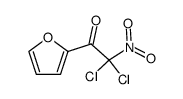 2,2-dichloro-1-(2-furyl)-2-nitroethanone Structure