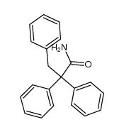 2,2,3-triphenyl-propionic acid amide结构式