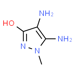 3H-Pyrazol-3-one,4,5-diamino-1,2-dihydro-1-methyl-(9CI) picture