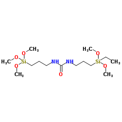 N,N-bis(3-Trimethoxysilylpropyl)urea Structure