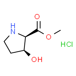 (2R,3S)-3-羟基吡咯烷-2-羧酸甲酯盐酸盐图片