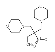 4,4'-(2-ethyl-2-nitropropane-1,3-diyl)bismorpholine structure
