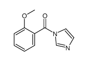 imidazol-1-yl-(2-methoxyphenyl)methanone结构式