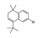 6-bromo-4-tert-butyl-1,1-dimethyl-2H-naphthalene Structure