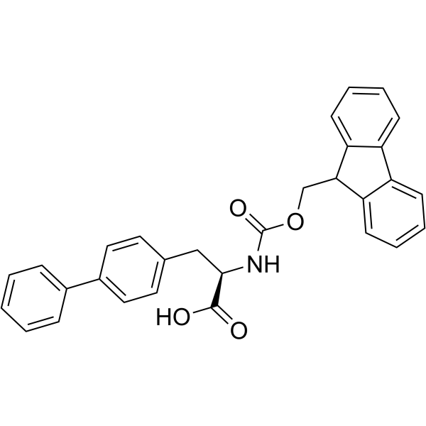 3-(4-联苯基)-N-Fmoc-D-丙氨酸结构式