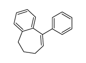 9-Phenyl-6,7-dihydro-5H-benzo[7]annulene Structure