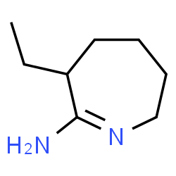 2H-Azepin-7-amine,6-ethyl-3,4,5,6-tetrahydro-(9CI) structure