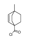 Bicyclo[2.2.2]oct-2-ene-1-carbonyl chloride, 4-methyl- (8CI,9CI) Structure