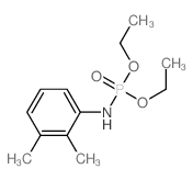 Phosphoramidic acid,2,3-xylyl-, diethyl ester (8CI) Structure