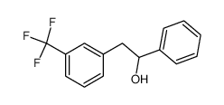 2-(3'-trifluoromethylphenyl)-1-phenylethan-1-ol结构式