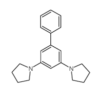 1-(5-pyrrolidin-1-yl-1,1'-biphenyl-3-yl)pyrrolidine (en)Pyrrolidine, 1,1'-[1,1'-biphenyl]-3,5-diylbis- (en)结构式