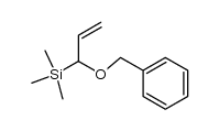 (1-(benzyloxy)allyl)trimethylsilane结构式