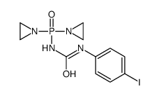 1-[bis(aziridin-1-yl)phosphoryl]-3-(4-iodophenyl)urea Structure