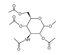 Methyl 3-(acetylamino)-3-deoxy-α-D-glucopyranoside 2,4,6-triacetate picture