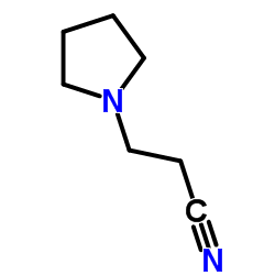 1-Pyrrolidinepropionitrile structure
