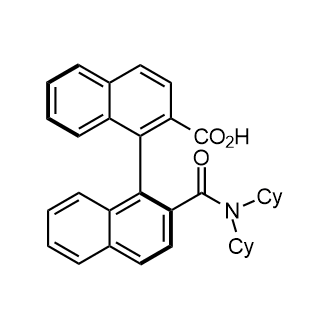 (1S)-2′-[(二环己基氨基)羰基][1,1′-联萘]-2-羧酸图片