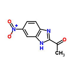 1-(5-Nitro-1H-benzimidazol-2-yl)ethanone结构式