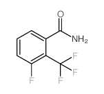 3-氟-2-(三氟甲基)苯甲酰胺结构式