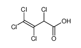 2,3,4,4-tetrachlorobut-3-enoic acid Structure