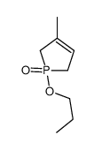 3-methyl-1-propoxy-2,5-dihydro-1λ5-phosphole 1-oxide Structure