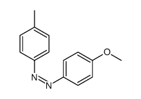 (4-methoxyphenyl)-(4-methylphenyl)diazene Structure