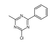 2-chloro-4-methyl-6-phenyl-1,3,5-triazine Structure