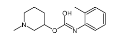 (1-methylpiperidin-3-yl) N-(2-methylphenyl)carbamate Structure