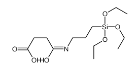 4-oxo-4-(3-triethoxysilylpropylamino)butanoic acid Structure