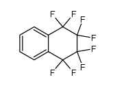 1,1,2,2,3,3,4,4-octafluoro-1,2,3,4-tetrahydronaphthalene Structure
