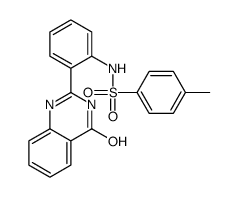 N-[2-[(1,4-Dihydro-4-oxoquinazolin)-2-yl]phenyl]-4-methylbenzenesulfonamide结构式