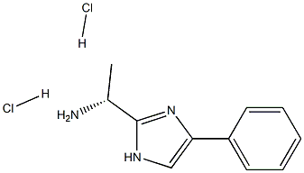(R)-1-(4-phenyl-1H-imidazol-2-yl)ethanamine dihydrochloride Structure