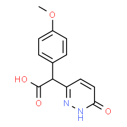 2-(6-HYDROXY-3-PYRIDAZINYL)-2-(4-METHOXYPHENYL)ACETIC ACID picture