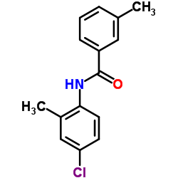 N-(4-Chloro-2-methylphenyl)-3-methylbenzamide结构式