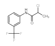 2-Chloro-N-(3-trifluoromethyl-phenyl)-propionamide结构式