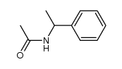 N-(1-苯乙基)乙酰胺结构式