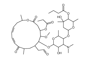 9-Deoxy-9-oxoleucomycin V 4''-butanoate 3-propanoate picture