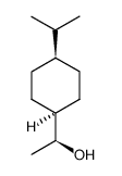 Cyclohexanemethanol, alpha-methyl-4-(1-methylethyl)-, cis-(-)- (9CI) structure