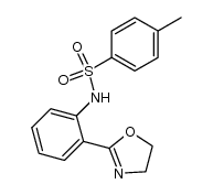 N-[2-(4,5-dihydrooxazol-2-yl)phenyl]-4-methylbenzenesulfonamide Structure