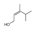 3,4-dimethylpent-2-en-1-ol结构式