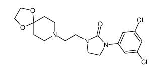1-(3,5-dichlorophenyl)-3-[2-(1,4-dioxa-8-azaspiro[4.5]decan-8-yl)ethyl]imidazolidin-2-one Structure