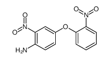 2-nitro-4-(2-nitrophenoxy)aniline Structure