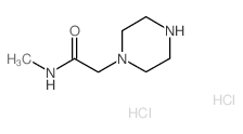 N-methyl-2-piperazin-1-ylacetamide Structure