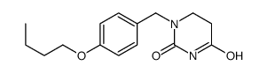 1-[(4-butoxyphenyl)methyl]-1,3-diazinane-2,4-dione结构式