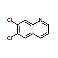 6,7-二氯喹啉结构式
